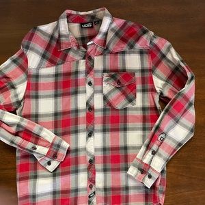 Vans Plaid Botton Down Shirt